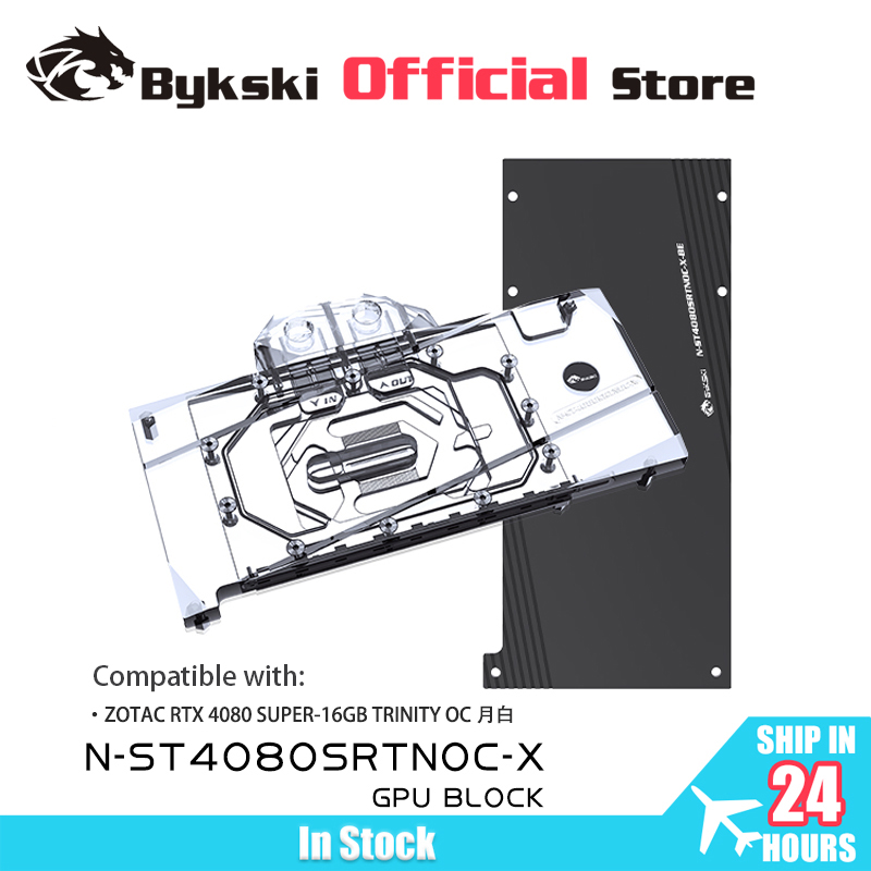 Rtx 4080 Super 16Gb - Bykski N-ST4080SRTNOC-X GPU Bloğu ZOTAC RTX