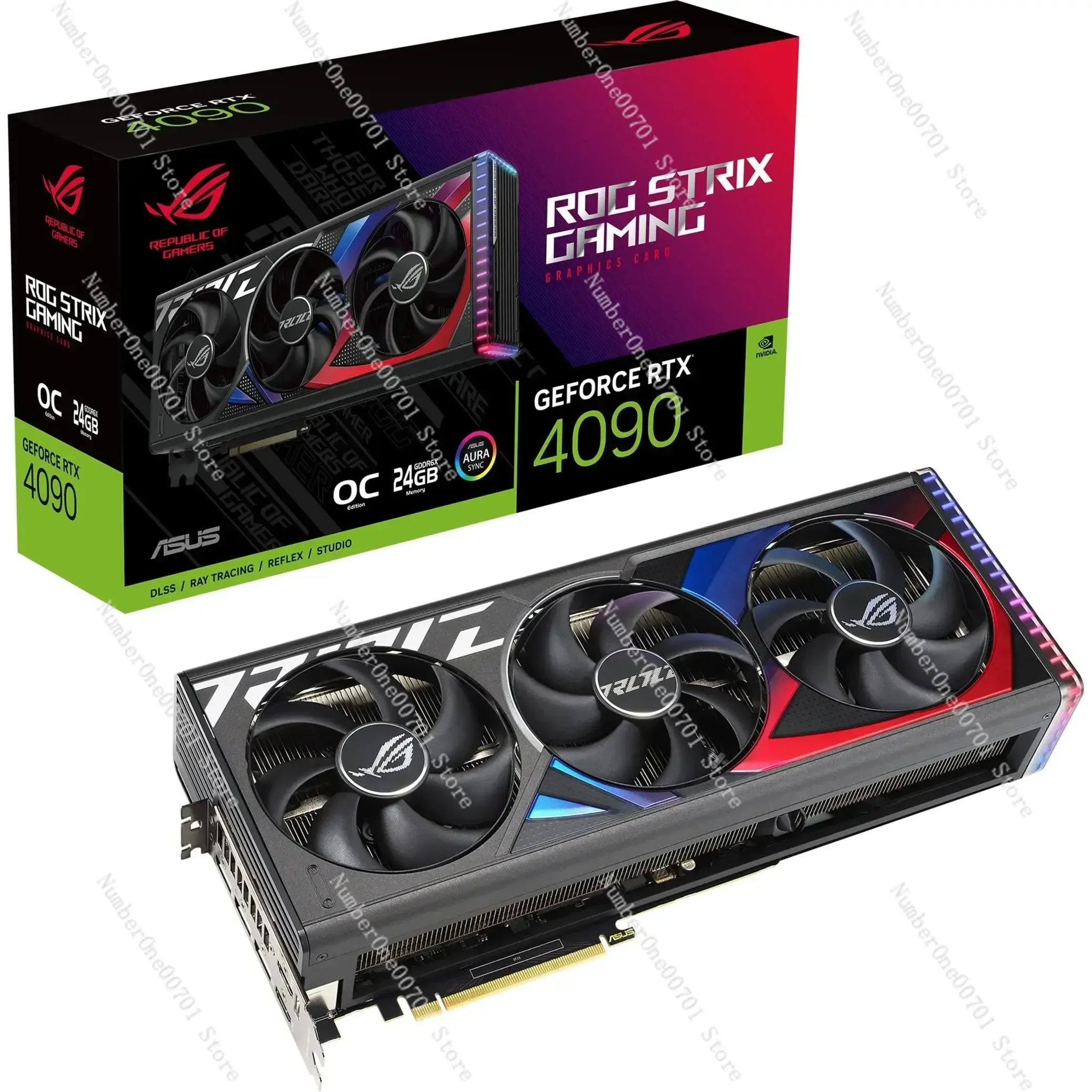 Rtx 4090 24Gb Graphics Card - Yeni Orijinal Otantik Rog_Strix_GeForce_RTX - 4090