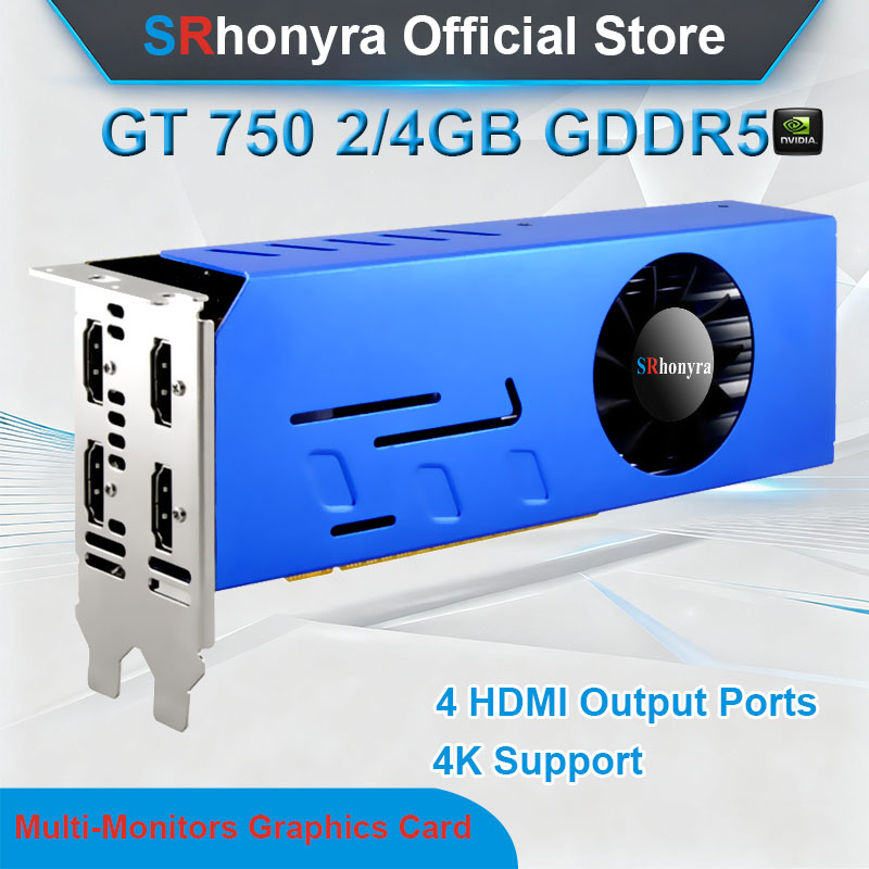 SRhonyra GeForce GTX1660S 1050 - 4 Hdmi Multi Monitor Video Card 4K incelemesi ve fiyatı