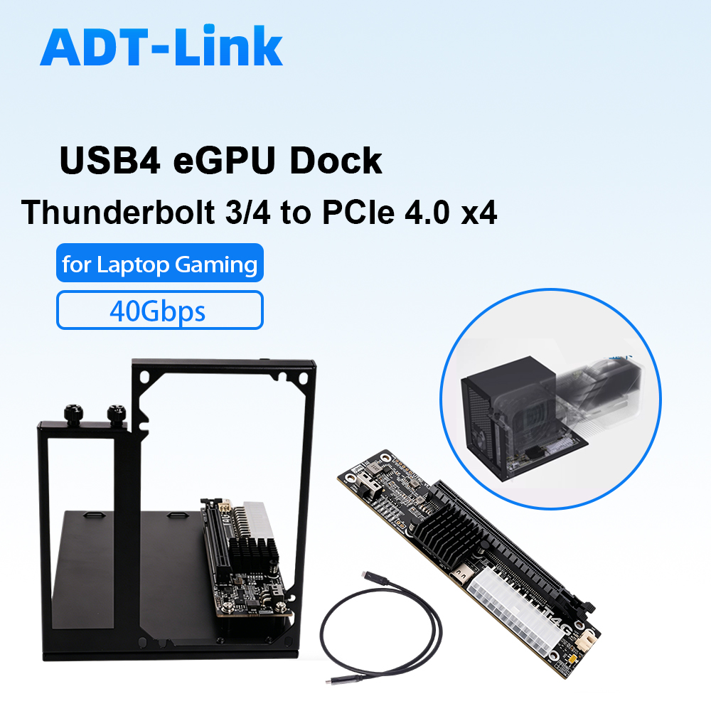 ADT-Link USB4 eGPU Dock Thunde - Thunderbolt 4 External Gpu Enclosure incelemesi ve fiyatı