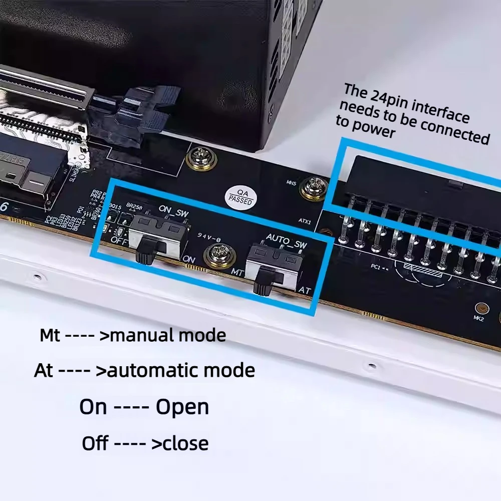 Çift SlimSAS 8i Grafik GPU Bağ - Oculink Egpu Dock Graphics Card incelemesi ve fiyatı
