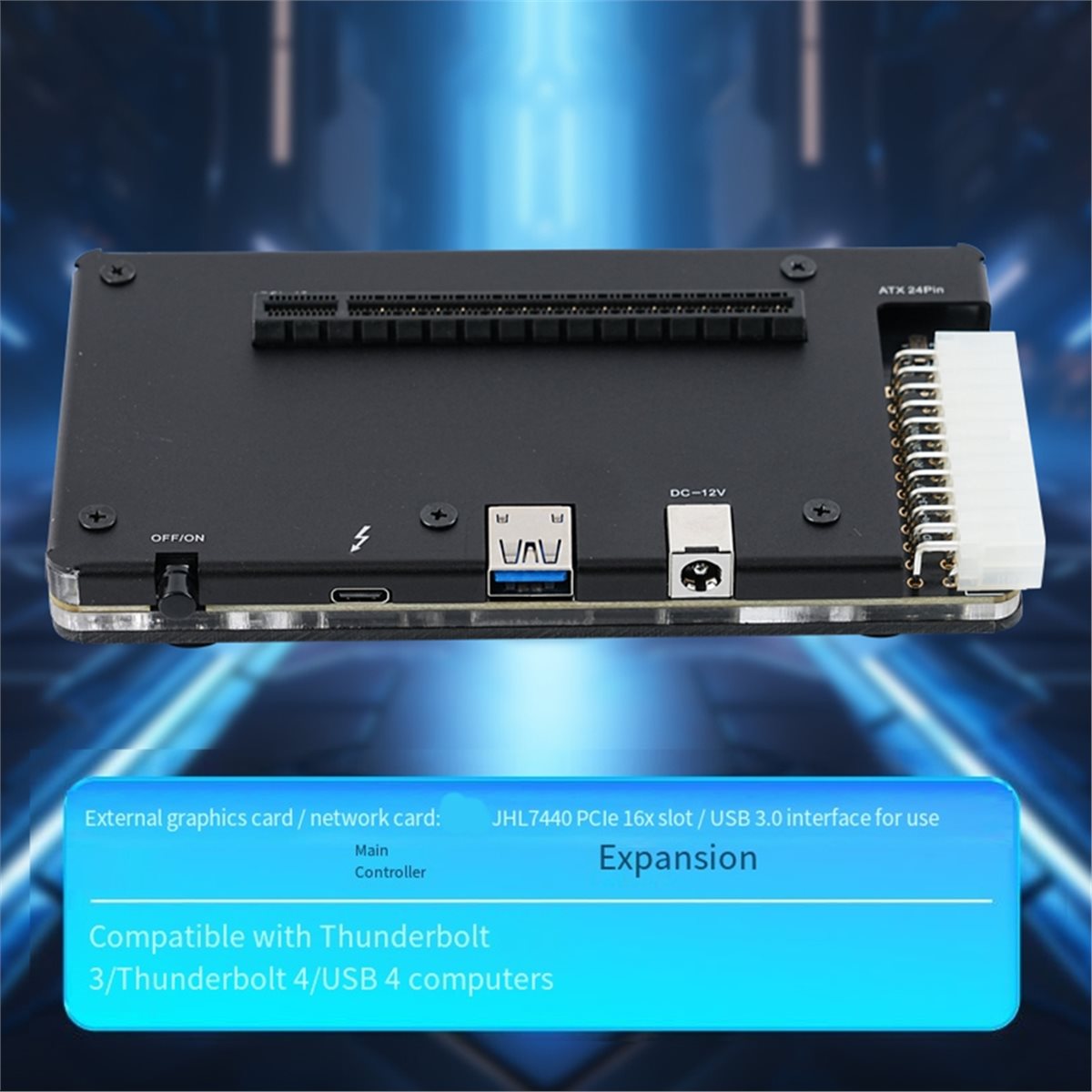 ABIU Profesyonel Harici GPU, T - Thunderbolt 4 External Gpu Enclosure incelemesi ve fiyatı